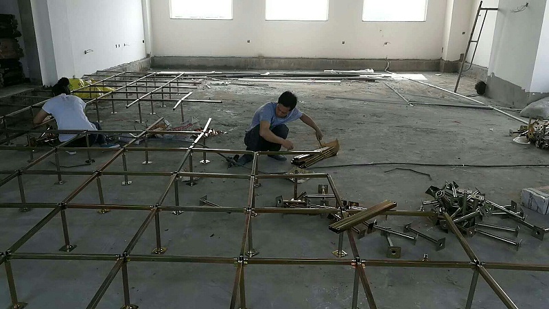 防靜電地板支架，橫梁