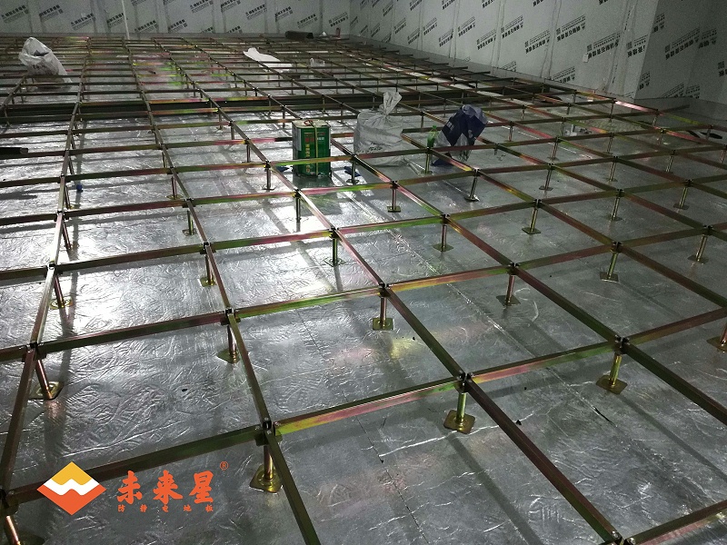 機房防靜電活動地板支架
